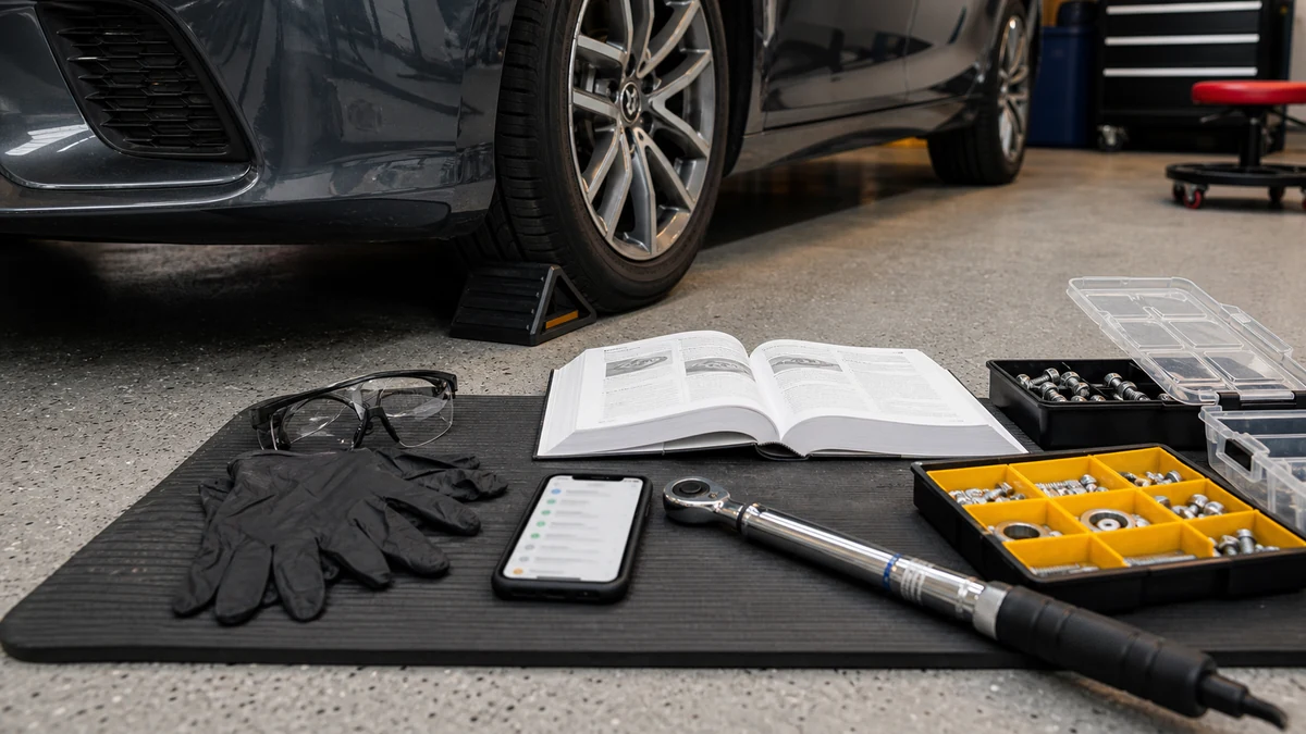 How to Avoid Common DIY Auto Mistakes realistic editorial image for GuideTo Auto Care