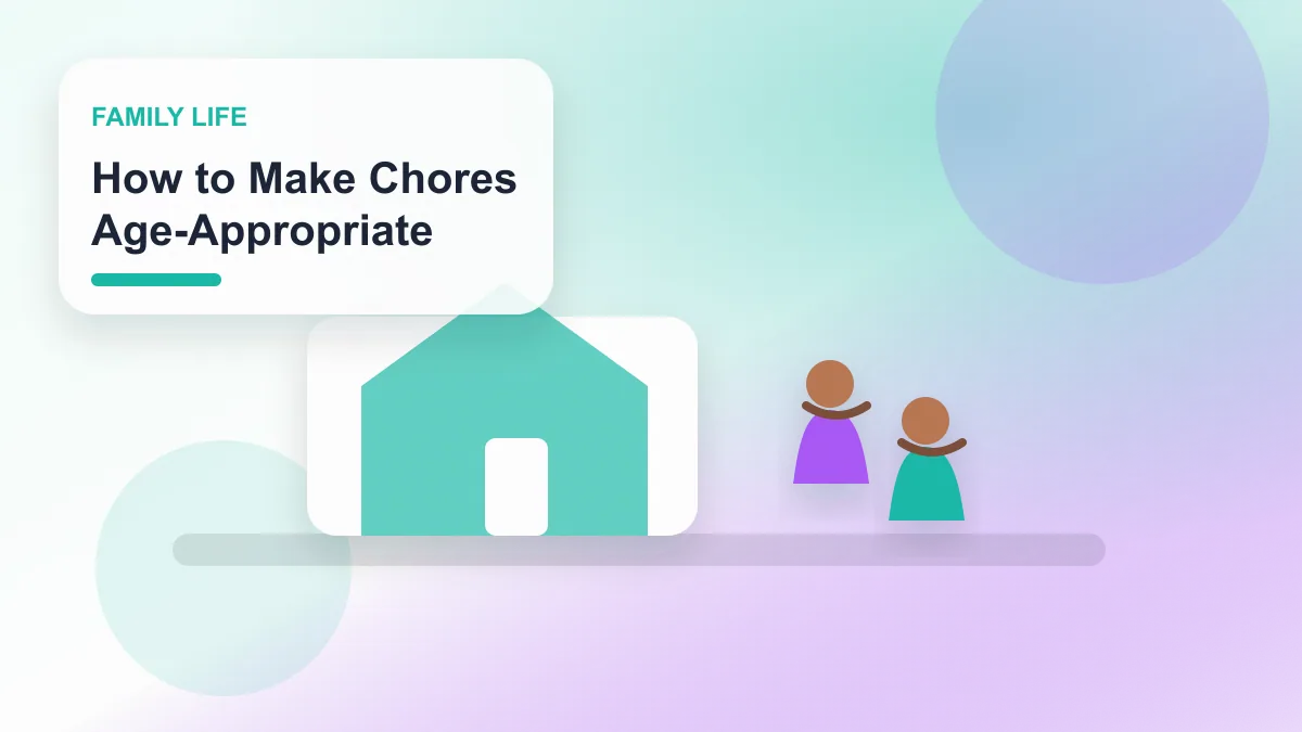 How to Make Chores Age-Appropriate realistic editorial image for GuideTo Family Life