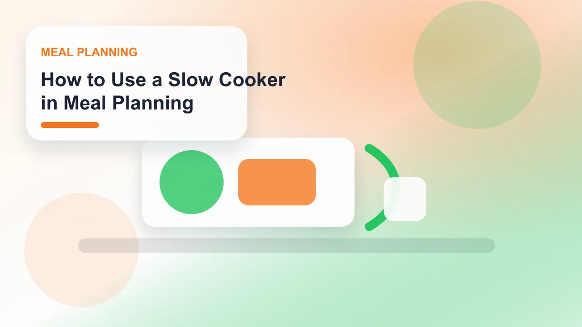 How to Use a Slow Cooker in Meal Planning realistic editorial image for GuideTo Meal Planning