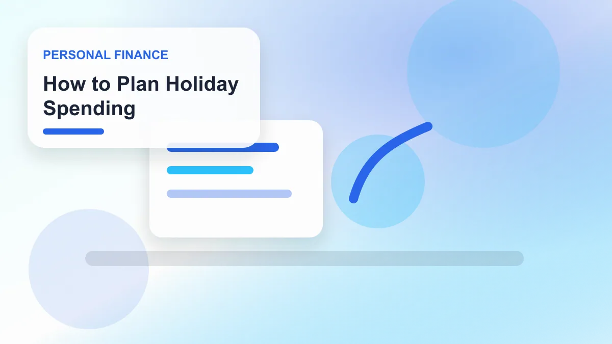 How to Plan Holiday Spending realistic editorial image for GuideTo Personal Finance