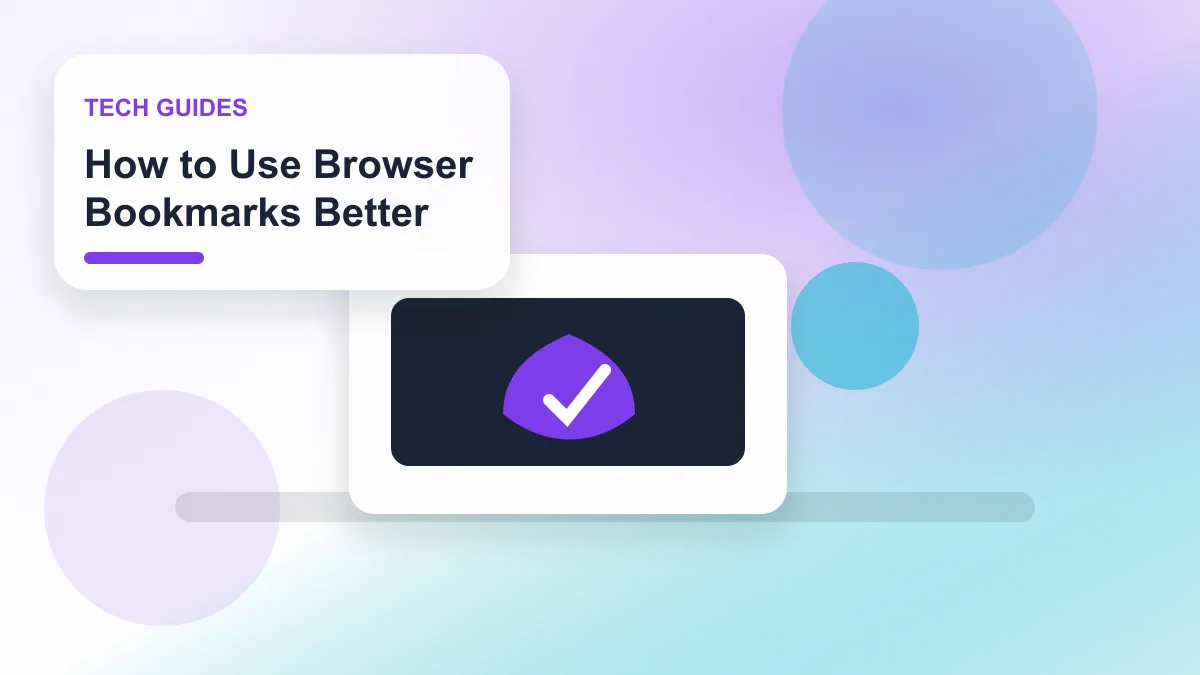 How to Use Browser Bookmarks Better realistic editorial image for GuideTo Tech Guides